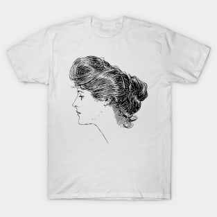 Gibson Girl Profile T-Shirt